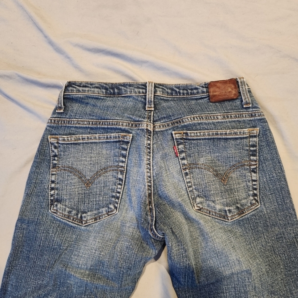 Women's Levi's Red Tab Jeans Size 27JR - Picture 4 of 6